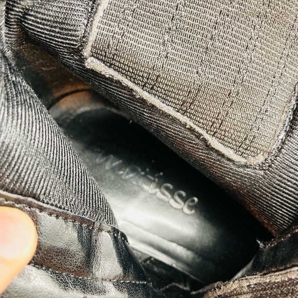 Matisse Tall Black Leather Boots - Picture 11 of 13